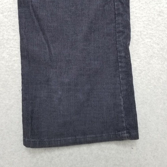 Vintage Abercrombie‎ & Fitch Pants Womens 8 Blue Pockets Flared Velvet 30x30 - Picture 3 of 14